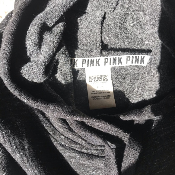 PINK sweatshirt Sz: Small worn once!! - Picture 2 of 2